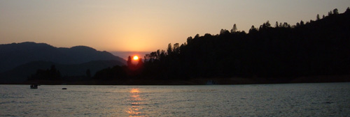 Shasta Lake Sunset - Dennis